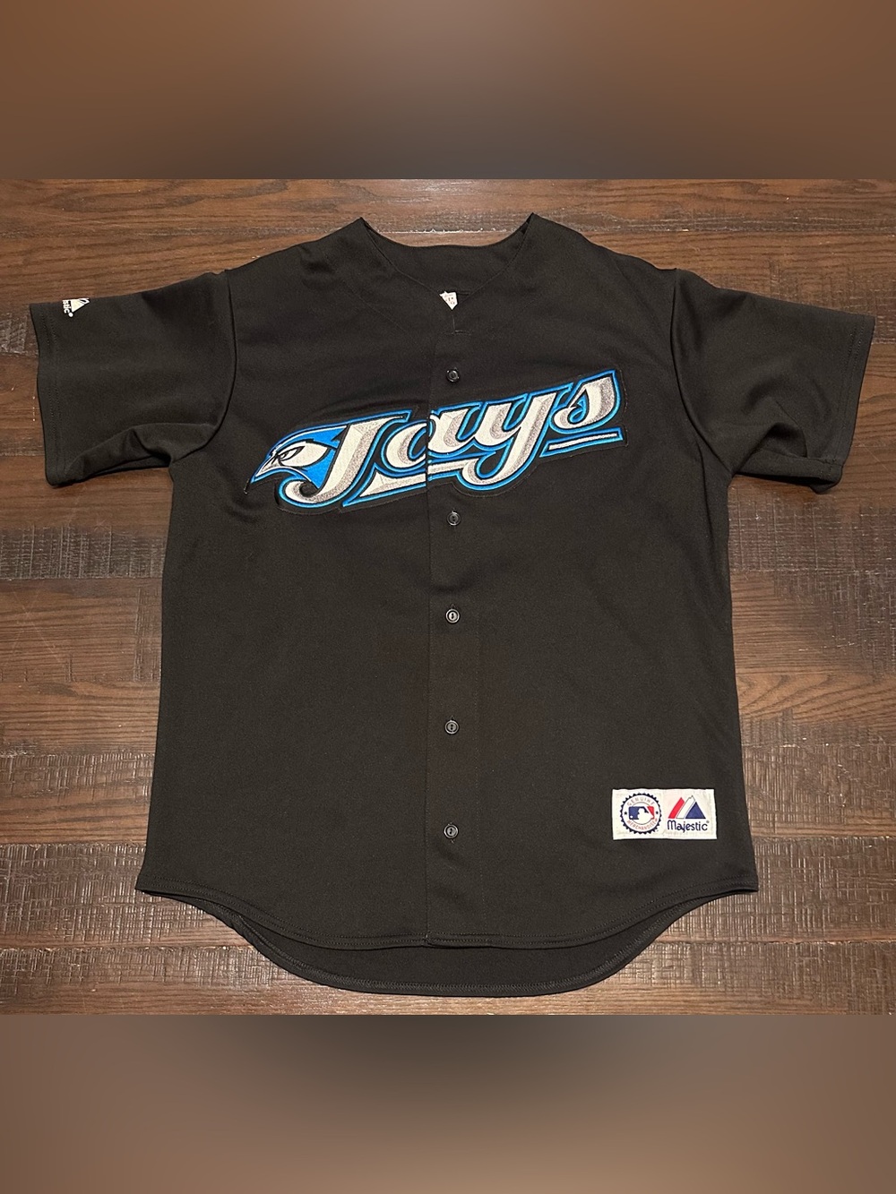 Majestic MLB Toronto Blue Jays Roy Halladay Authentic Vintage Jersey Size Large